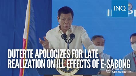 e sabong news update today|Duterte apologizes for e.